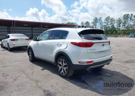 2018 Kia Sportage Sx Turbo из США, поврежденный, VIN KNDPR3A64J7490055
